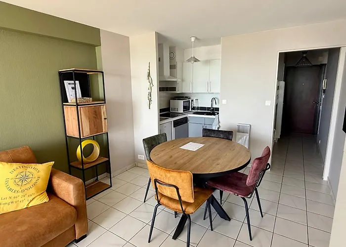 Appartement 3* Avec Alcôve, Balcon Face Mer, à 150m - - Fr-1-92-921 Les Sables-dʼOlonne